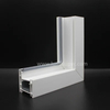 Profilé de fenêtre et de porte en plastique PVC/UPVC avec protection UV et formule sans plomb