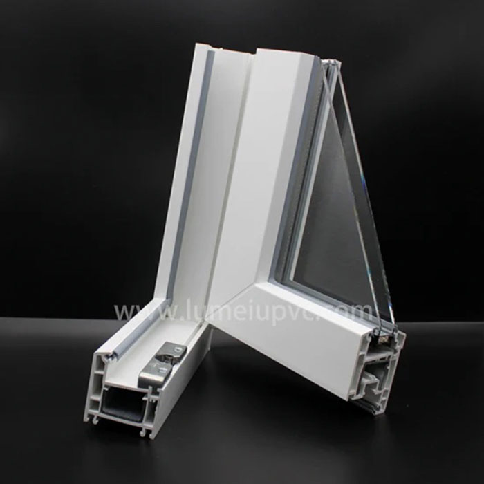 Profils en plastique UPVC pour Windows