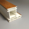 Profils UPVC laminés de 70 mm de haute qualité