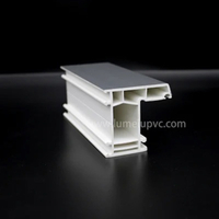 Protection UV de haute qualité et formule sans plomb Profils de fenêtre en PVC blanc ivoire