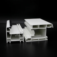 Profilé de fenêtre en PVC Serise à battants de 60 mm pour fenêtres en PVC en plastique