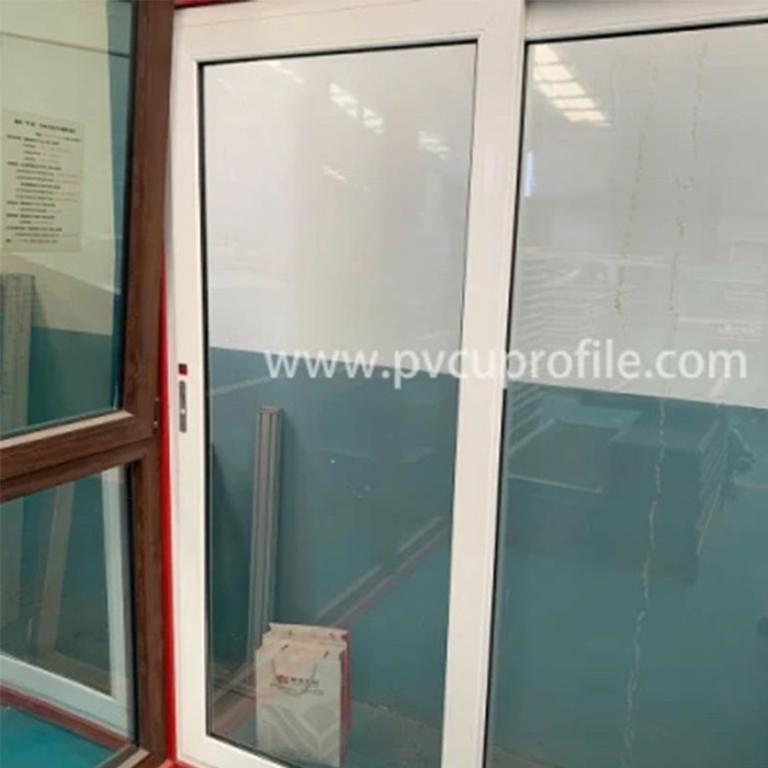 Porte moustiquaire coulissante en verre à double vitrage
