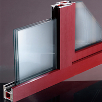 Série de profils UPVC de haute qualité à battant
